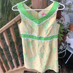 Lilly Pulitzer Originals Climbing The Ladder Koala Bamboo Floral Del Mar Dress 2
